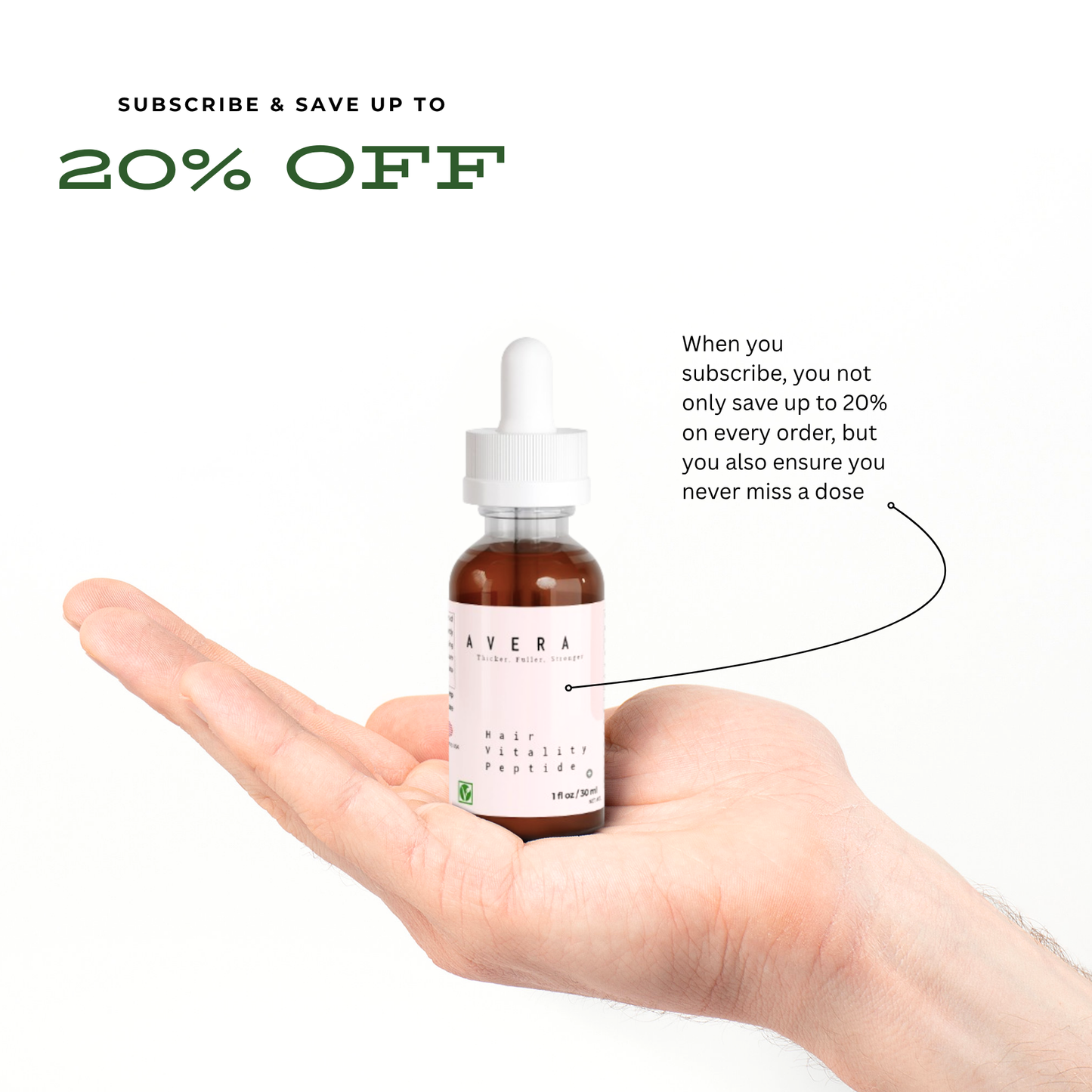 Avera Hair Vitality Peptide